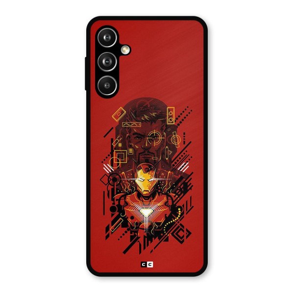 Tony Stark Metal Back Case for Galaxy F54