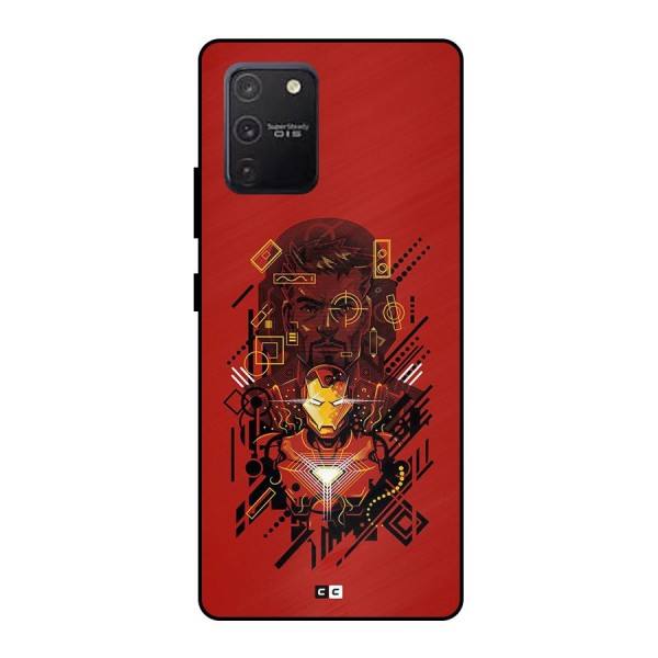 Tony Stark Metal Back Case for Galaxy S10 Lite