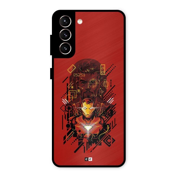 Tony Stark Metal Back Case for Galaxy S21 5G