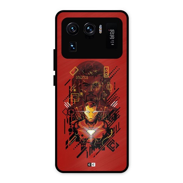 Tony Stark Metal Back Case for Mi 11 Ultra