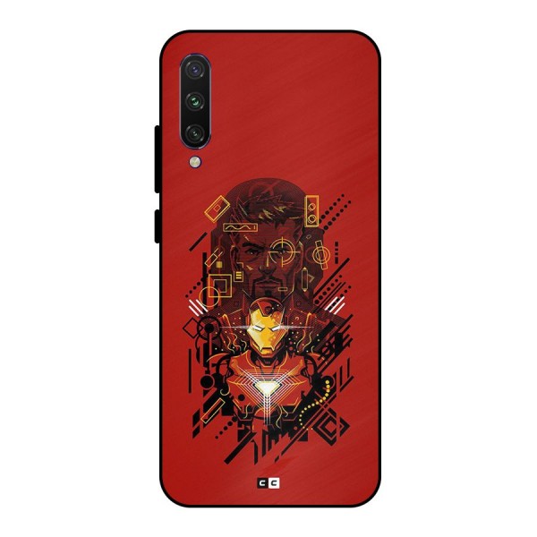 Tony Stark Metal Back Case for Mi A3