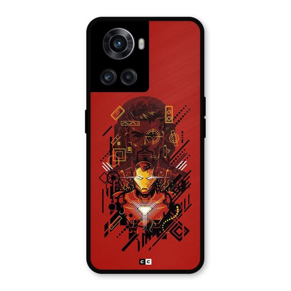 Tony Stark Metal Back Case for OnePlus 10R