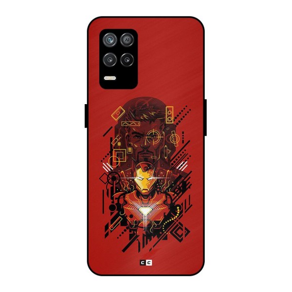 Tony Stark Metal Back Case for Realme 9 5G