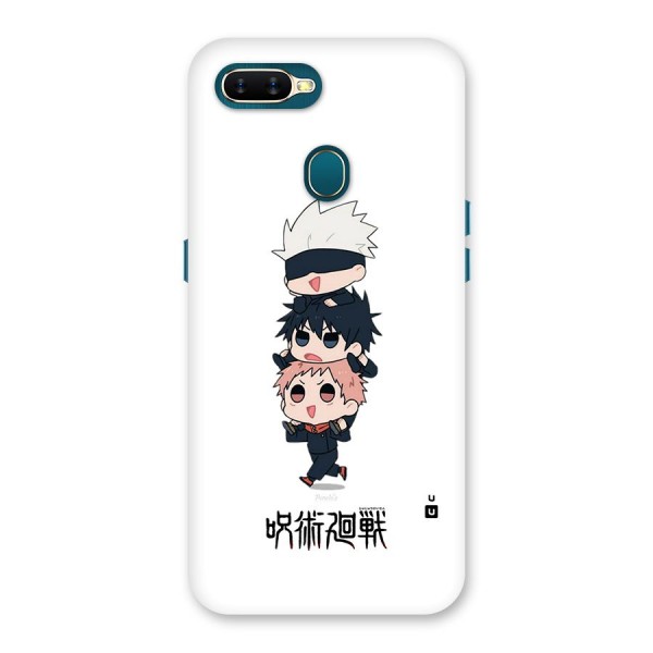 Top Gojo Squad Back Case for Oppo A11k