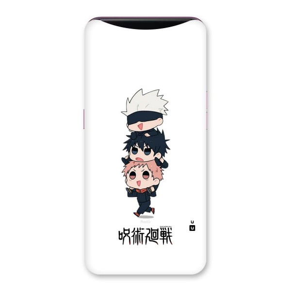 Top Gojo Squad Back Case for Oppo Find X