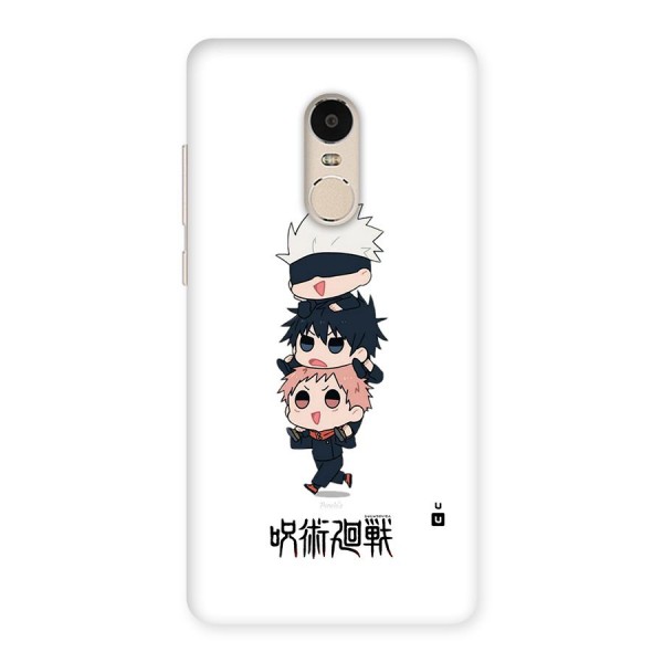 Top Gojo Squad Back Case for Redmi Note 4