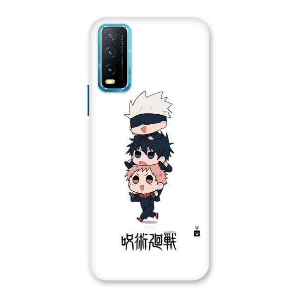 Top Gojo Squad Back Case for Vivo Y12s