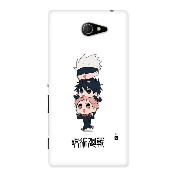 Top Gojo Squad Back Case for Xperia M2