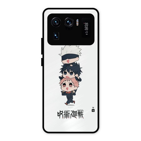 Top Gojo Squad Metal Back Case for Mi 11 Ultra