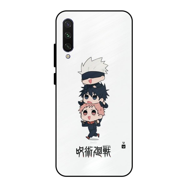 Top Gojo Squad Metal Back Case for Mi A3