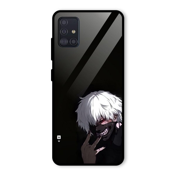 Toukyo Ghoul Kaneki Alternate Glass Back Case for Galaxy A51