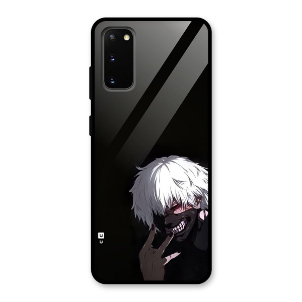 Toukyo Ghoul Kaneki Alternate Glass Back Case for Galaxy S20