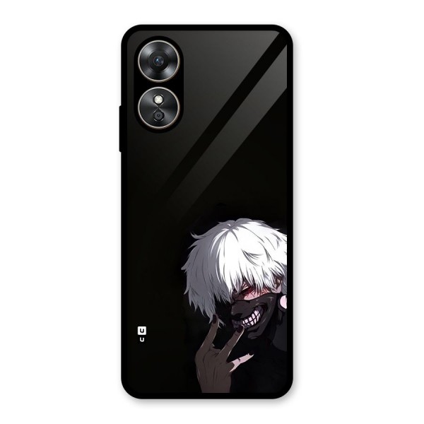 Toukyo Ghoul Kaneki Alternate Glass Back Case for Oppo A17