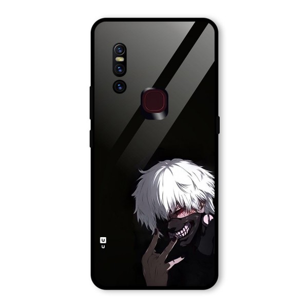 Toukyo Ghoul Kaneki Alternate Glass Back Case for Vivo V15