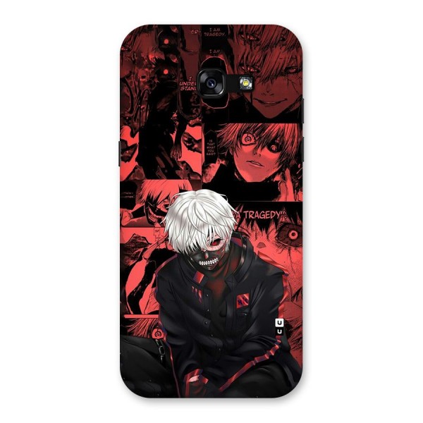 Toukyo Ghoul Kaneki Manga Back Case for Galaxy A5 2017