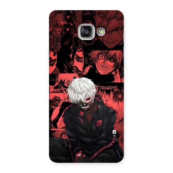 Toukyo Ghoul Kaneki Manga Back Case for Galaxy A7 (2016)