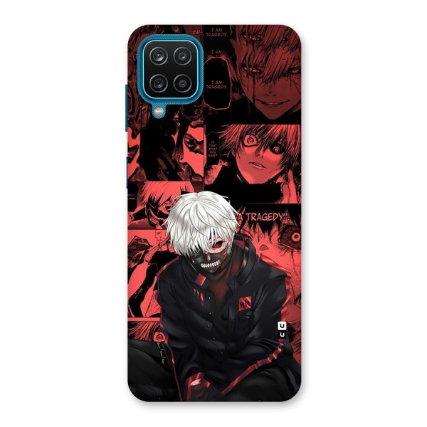 Toukyo Ghoul Kaneki Manga Back Case for Galaxy F12