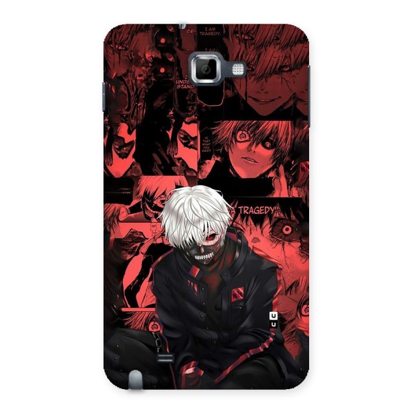 Toukyo Ghoul Kaneki Manga Back Case for Galaxy Note