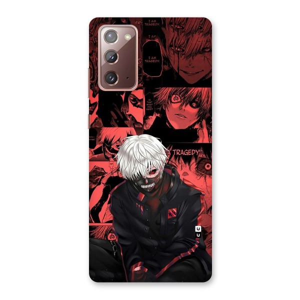 Toukyo Ghoul Kaneki Manga Back Case for Galaxy Note 20