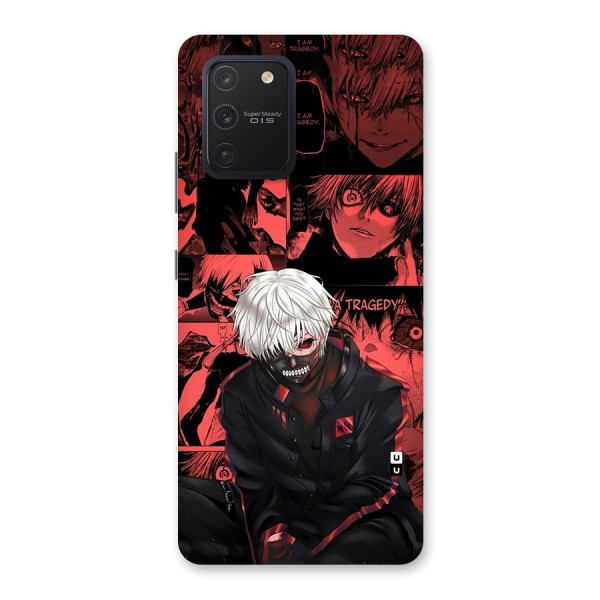 Toukyo Ghoul Kaneki Manga Back Case for Galaxy S10 Lite