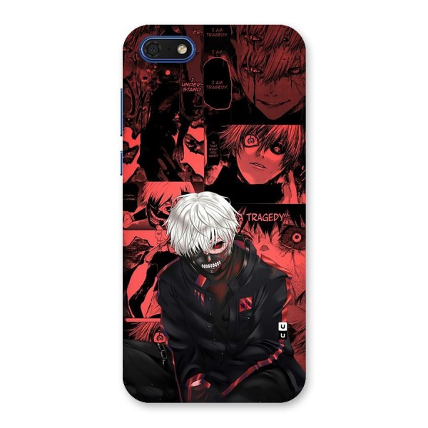 Toukyo Ghoul Kaneki Manga Back Case for Honor 7s