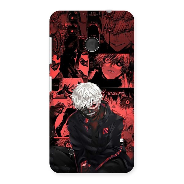 Toukyo Ghoul Kaneki Manga Back Case for Lumia 530