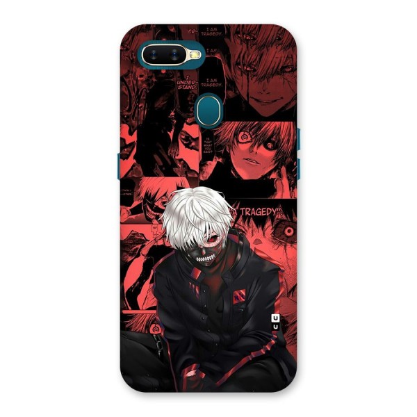 Toukyo Ghoul Kaneki Manga Back Case for Oppo A11k