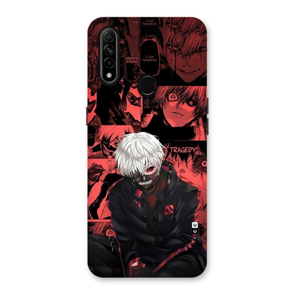 Toukyo Ghoul Kaneki Manga Back Case for Oppo A31