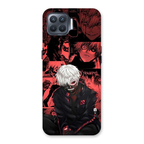 Toukyo Ghoul Kaneki Manga Back Case for Oppo F17 Pro