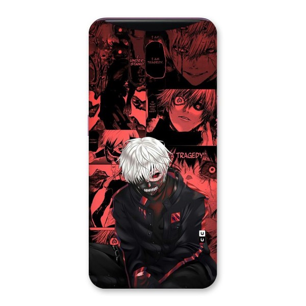 Toukyo Ghoul Kaneki Manga Back Case for Oppo Find X