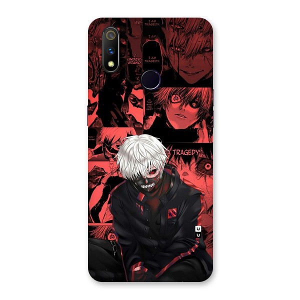 Toukyo Ghoul Kaneki Manga Back Case for Realme 3 Pro