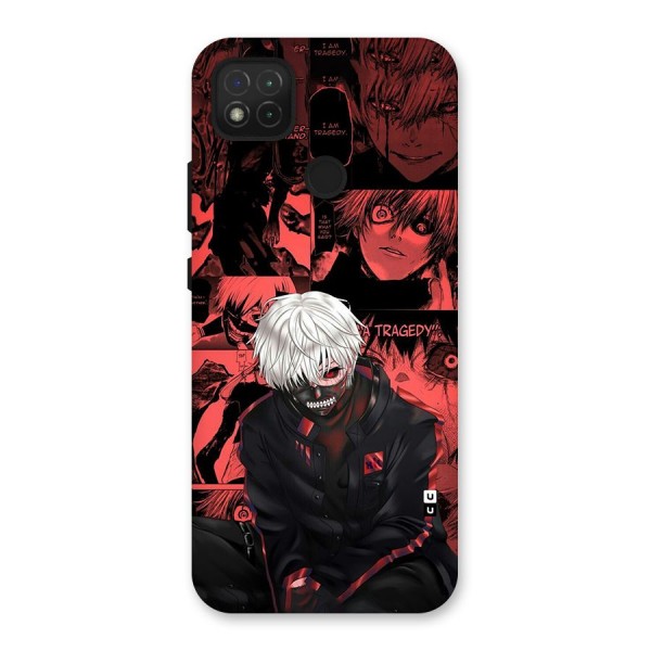 Toukyo Ghoul Kaneki Manga Back Case for Redmi 9C