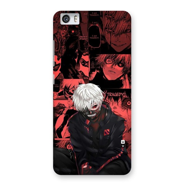 Toukyo Ghoul Kaneki Manga Back Case for Redmi Mi 5