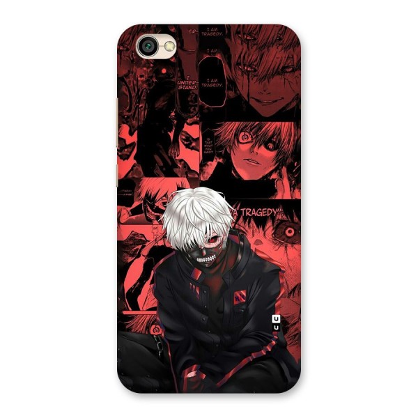 Toukyo Ghoul Kaneki Manga Back Case for Redmi Y1 Lite