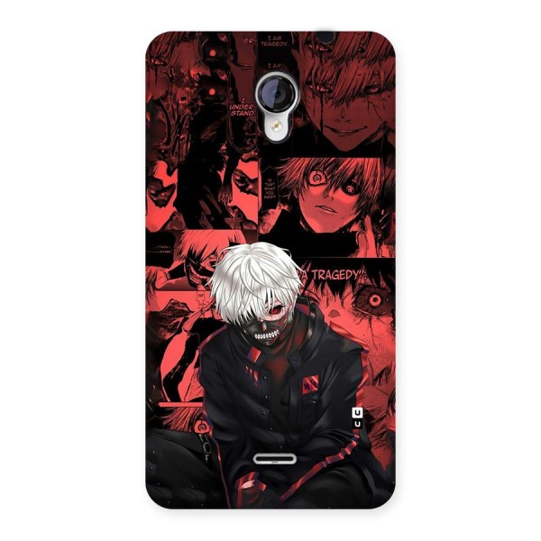 Toukyo Ghoul Kaneki Manga Back Case for Unite 2 A106