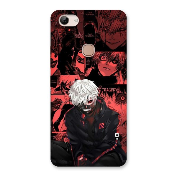 Toukyo Ghoul Kaneki Manga Back Case for Vivo Y83