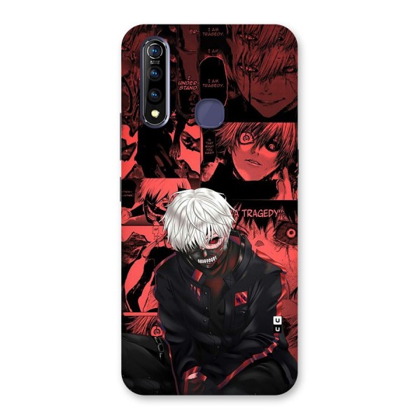 Toukyo Ghoul Kaneki Manga Back Case for Vivo Z1 Pro