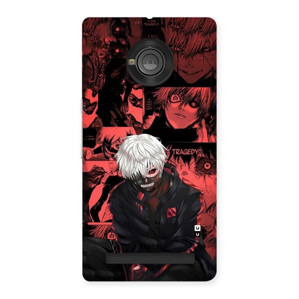 Toukyo Ghoul Kaneki Manga Back Case for Yuphoria