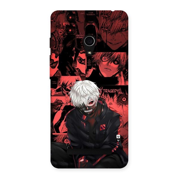 Toukyo Ghoul Kaneki Manga Back Case for Zenfone 5