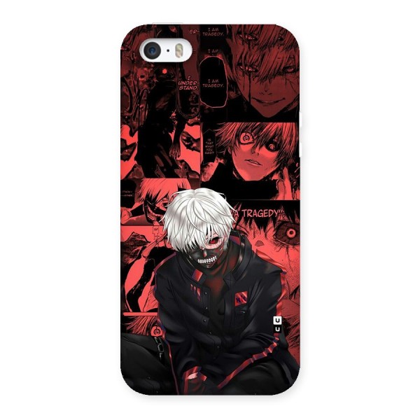 Toukyo Ghoul Kaneki Manga Back Case for iPhone 5 5s