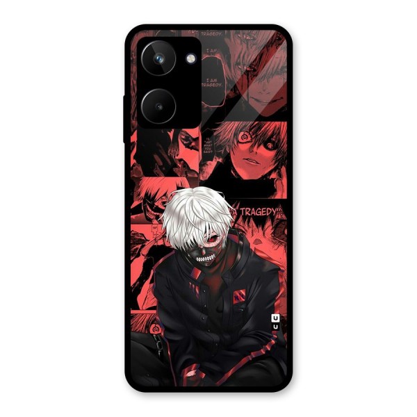 Toukyo Ghoul Kaneki Manga Glass Back Case for Realme 10