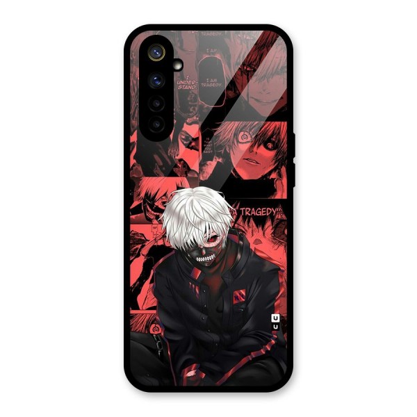 Toukyo Ghoul Kaneki Manga Glass Back Case for Realme 6i