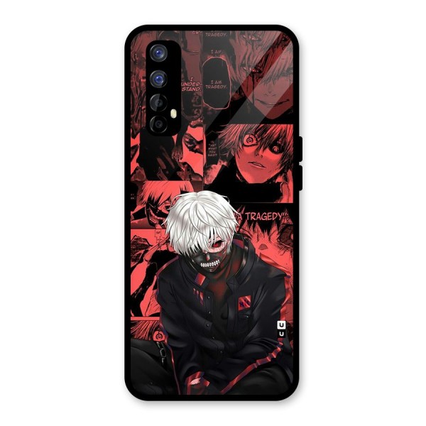 Toukyo Ghoul Kaneki Manga Glass Back Case for Realme 7