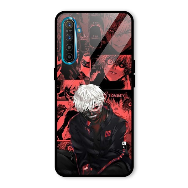 Toukyo Ghoul Kaneki Manga Glass Back Case for Realme X2