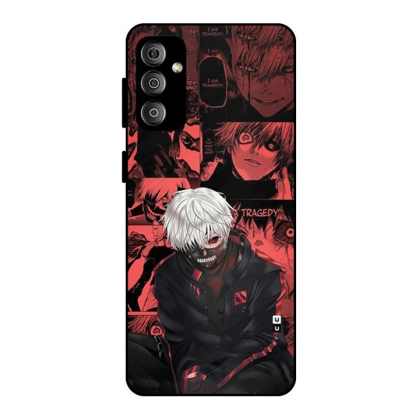 Toukyo Ghoul Kaneki Manga Metal Back Case for Galaxy F23