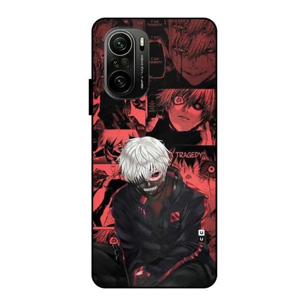 Toukyo Ghoul Kaneki Manga Metal Back Case for Mi 11x