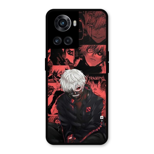 Toukyo Ghoul Kaneki Manga Metal Back Case for OnePlus 10R