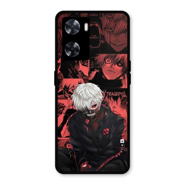 Toukyo Ghoul Kaneki Manga Metal Back Case for Oppo A77