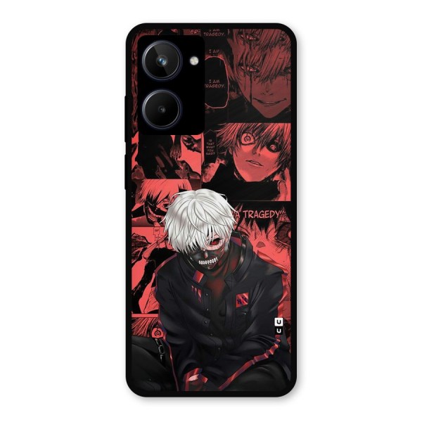 Toukyo Ghoul Kaneki Manga Metal Back Case for Realme 10