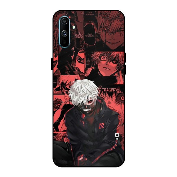 Toukyo Ghoul Kaneki Manga Metal Back Case for Realme C3